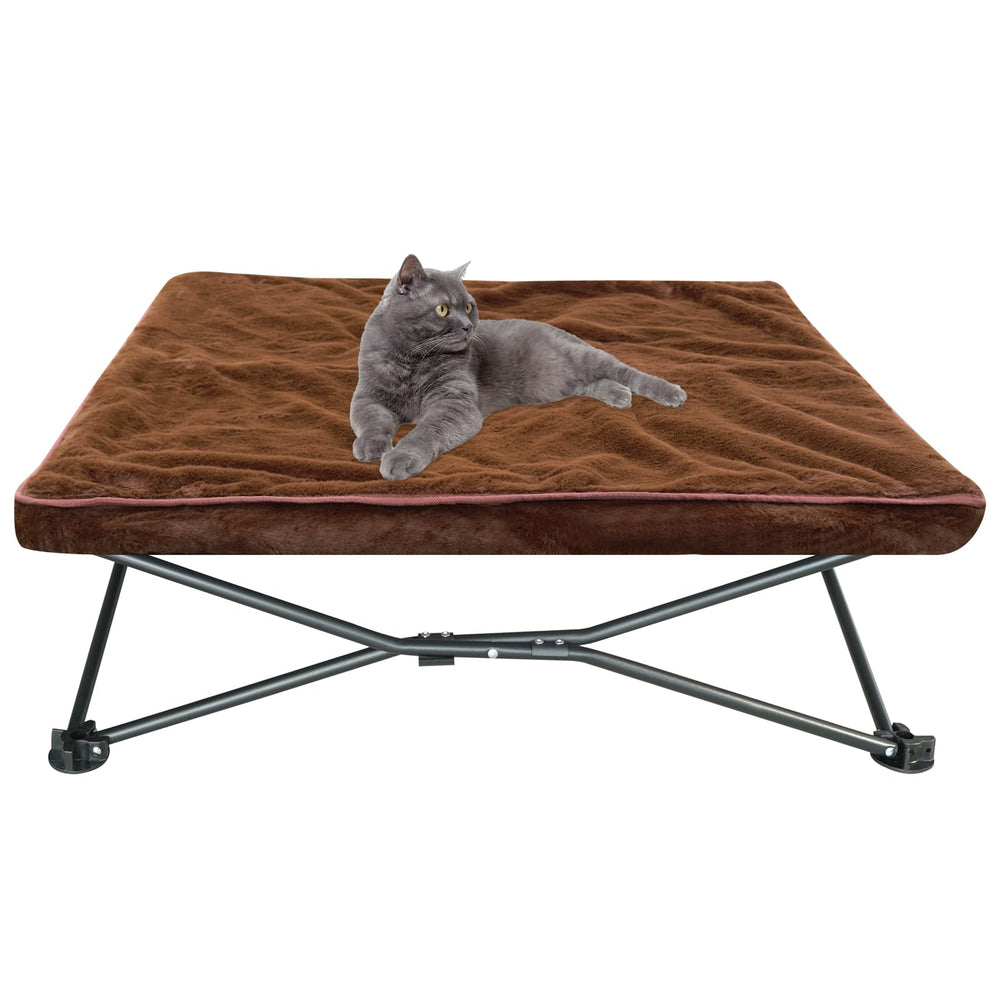 unp Camping Dog Bed Pop Up in use outdoors on a sunny day