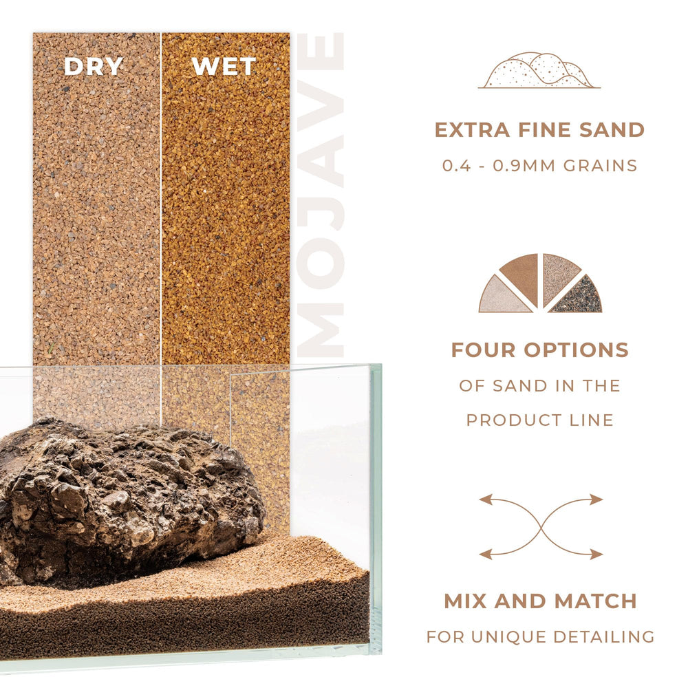 Ultum Nature Systems UNS Controsand Mojave 3L aquascape setup; warm sand for planted tanks.
