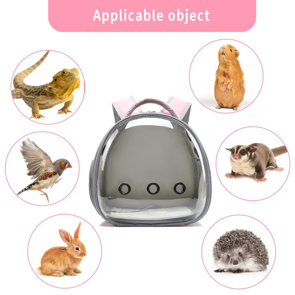 UOOPET pink airline-approved backpack streamlines travel with small pets