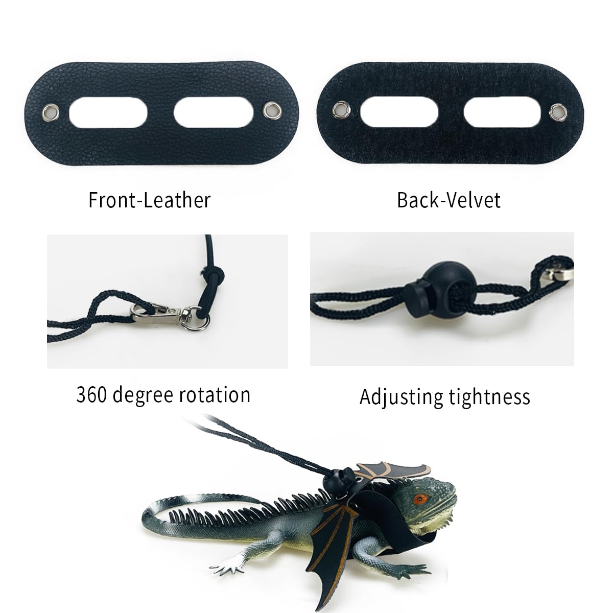 UOOPET Bearded Dragon Backpack Color options provide style and personalization during outings.