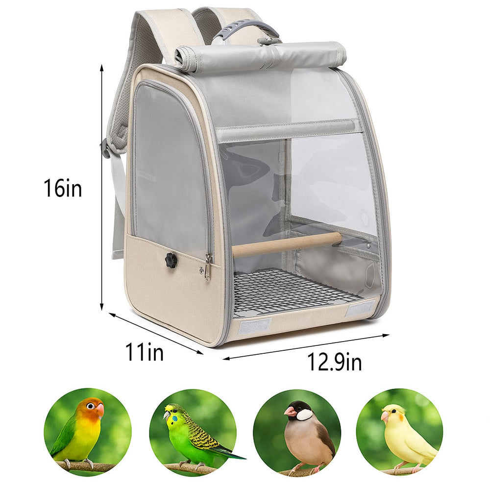 UOOPET two feeder cups simplify feeding on the go.