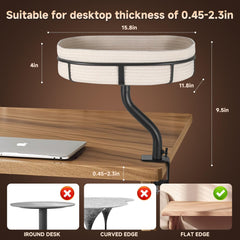 Uoveya Metal frame supports up to 40 lbs with wobble-free stability.
