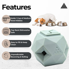 Up Dog Toys Odin Treat Ball dishwasher-safe cleaning is easy after meals