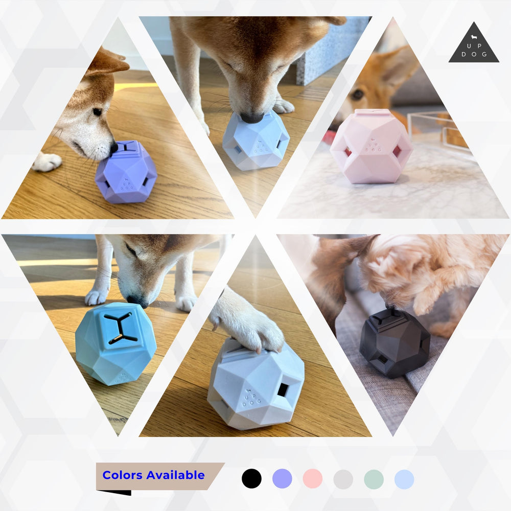Up Dog Toys Odin Treat Ball extendable challenge with multiple units for longer sessions