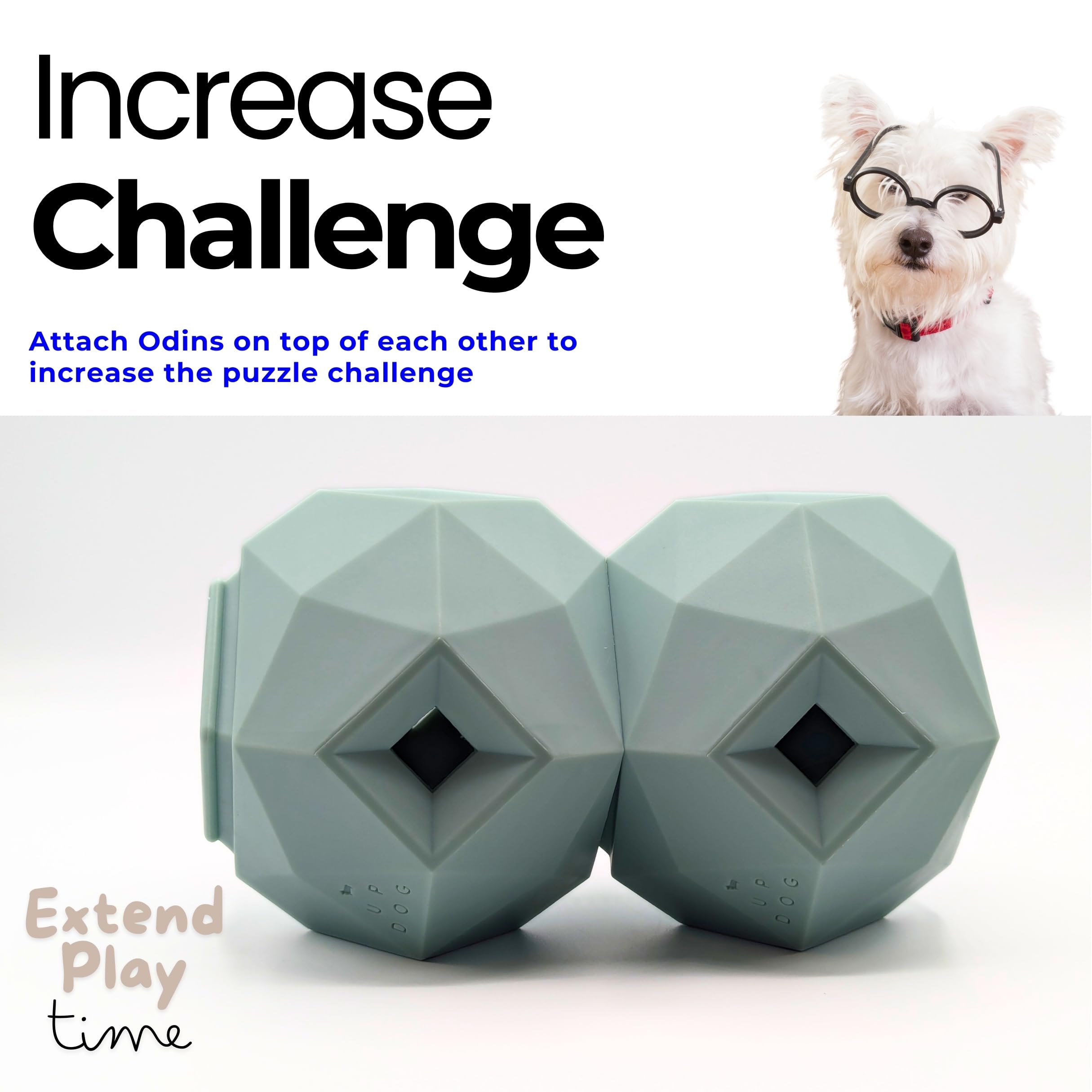 Up Dog Toys Odin Treat Ball safe BPA-free materials ensure pet safety