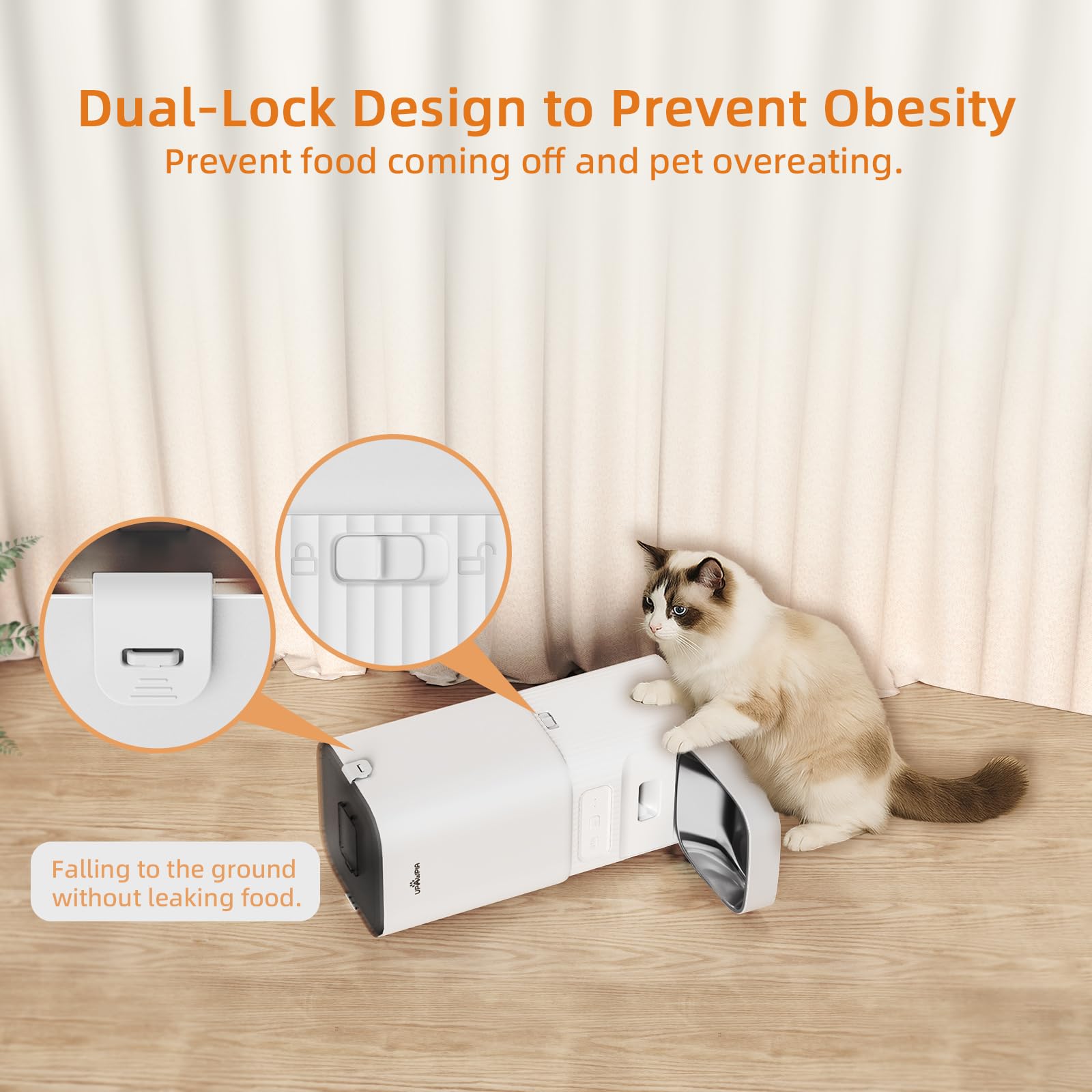 UPAWPIA easy-clean detachable parts view for quick cleaning