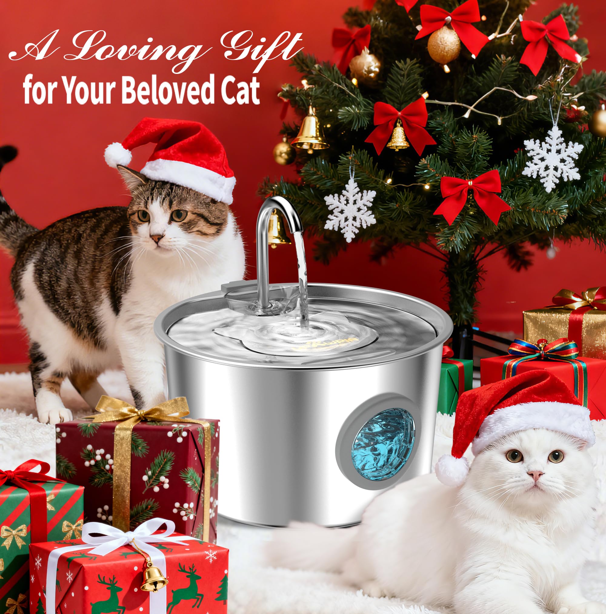 UPAWPIA stainless steel body emphasizes durability and rust resistance for daily use