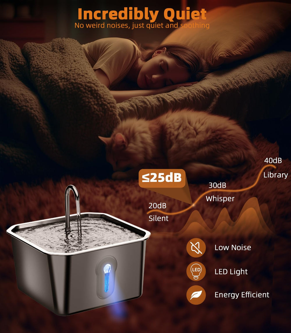 UPAWPIA streaming water design entices pets to drink more
