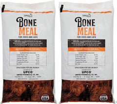 UPCO Bone Meal steamed powder pack for dogs and cats two-pack supports calcium balance.