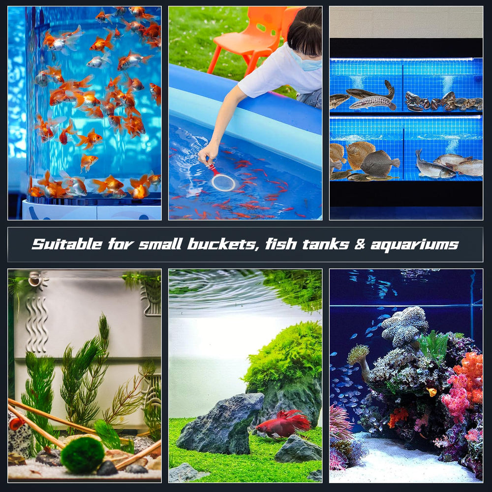 UPETTOOLS quiet bubbles improve tank ambiance and reduce noise