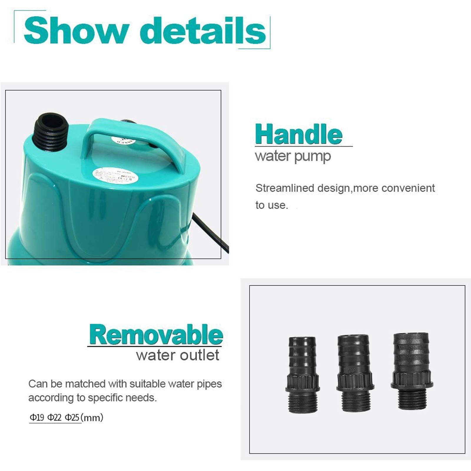 UPETTOOLS submersible pump in operation provides quiet aquarium circulation.
