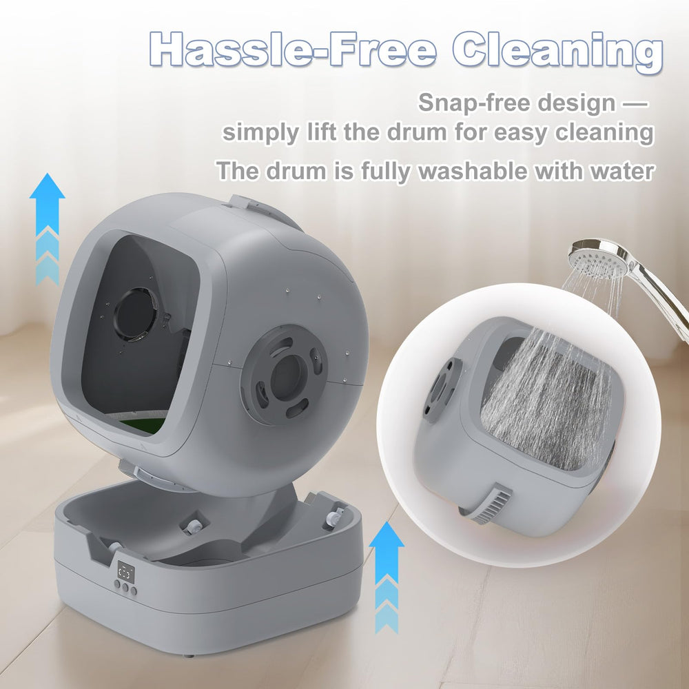 UPFAS Litter Box assembly-video-guide helps you set up in about 30 minutes.
