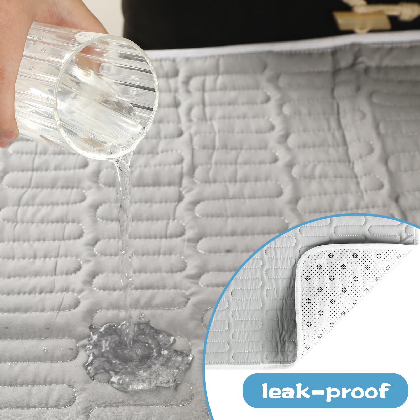 UPINS Guinea Pig Pee Pad 47x24 layout showing generous coverage for small pets.