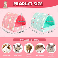 UPINS small animal bed detachable pee pad highlights convenient cleaning and quick changes.