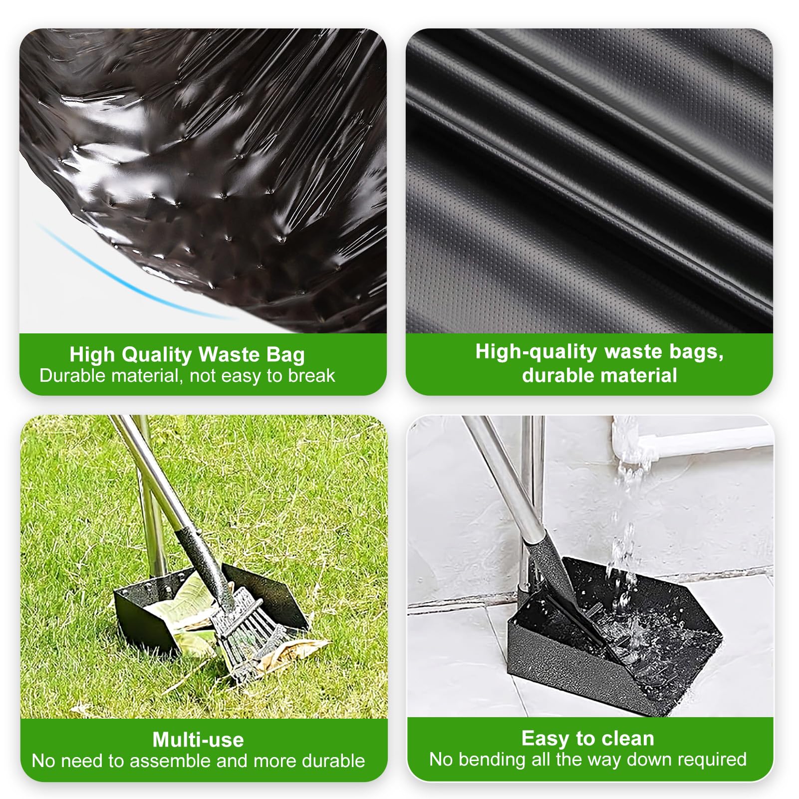 Uppcasir non-stick coated tray and rake simplify rinsing after use
