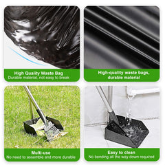 Uppcasir non-stick coated tray and rake simplify rinsing after use