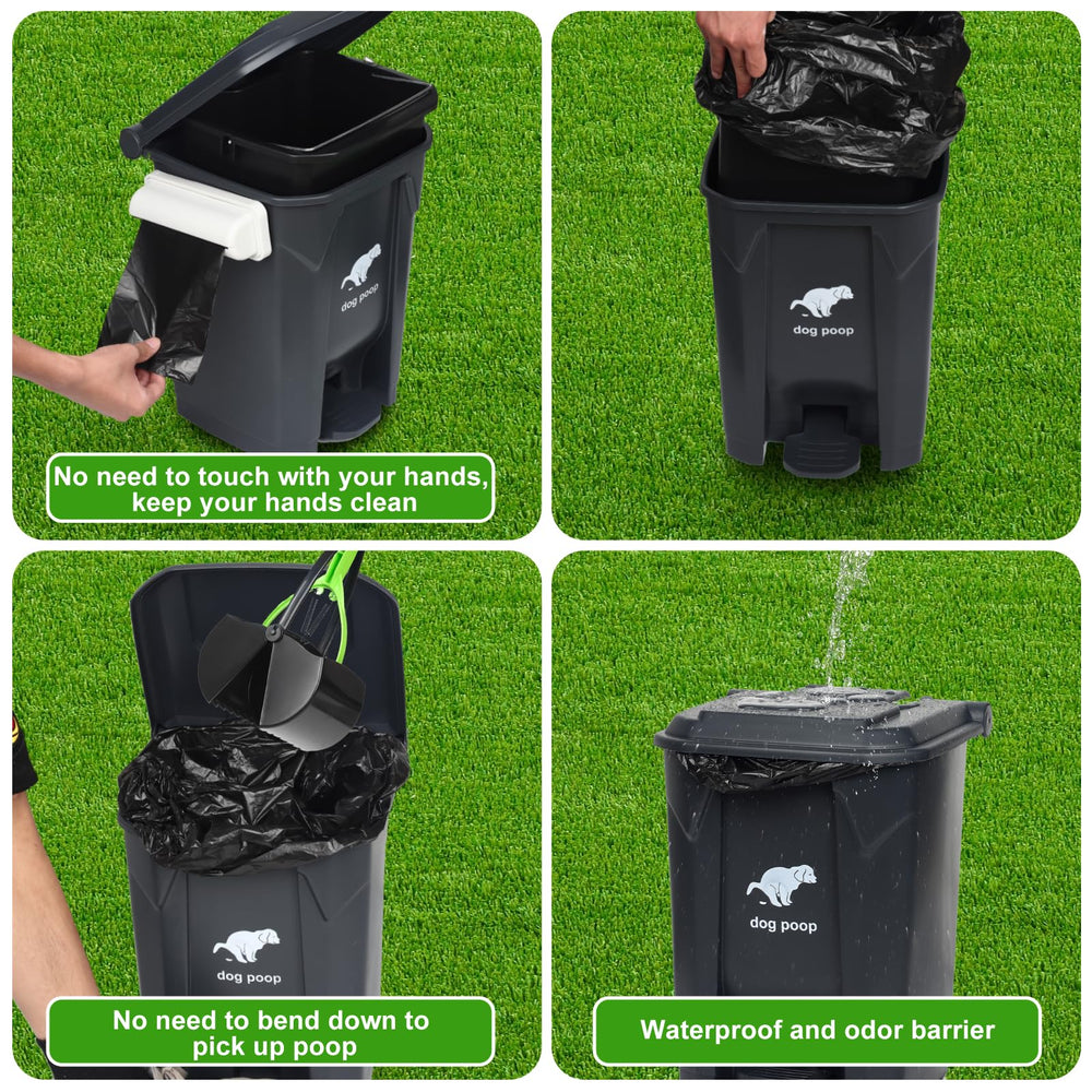 Uppcasir outdoor-yard-use bags ideal for yard, park, and garage cleanup.
