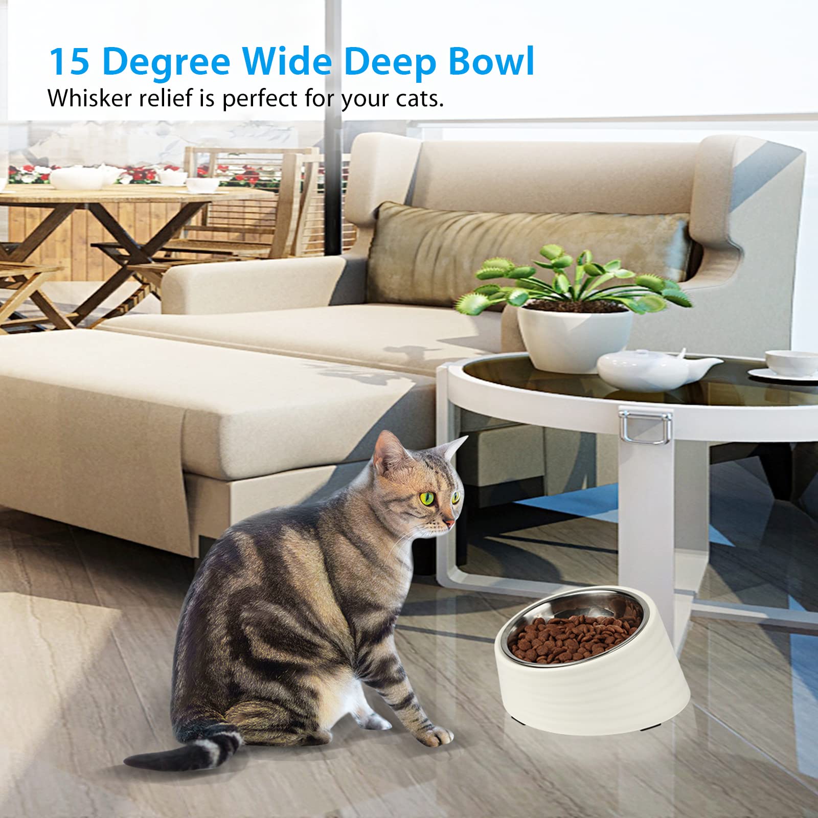 Uppetly-food-centre-tilt-bowl-use illustrates centered meals with a 15-degree tilt.
