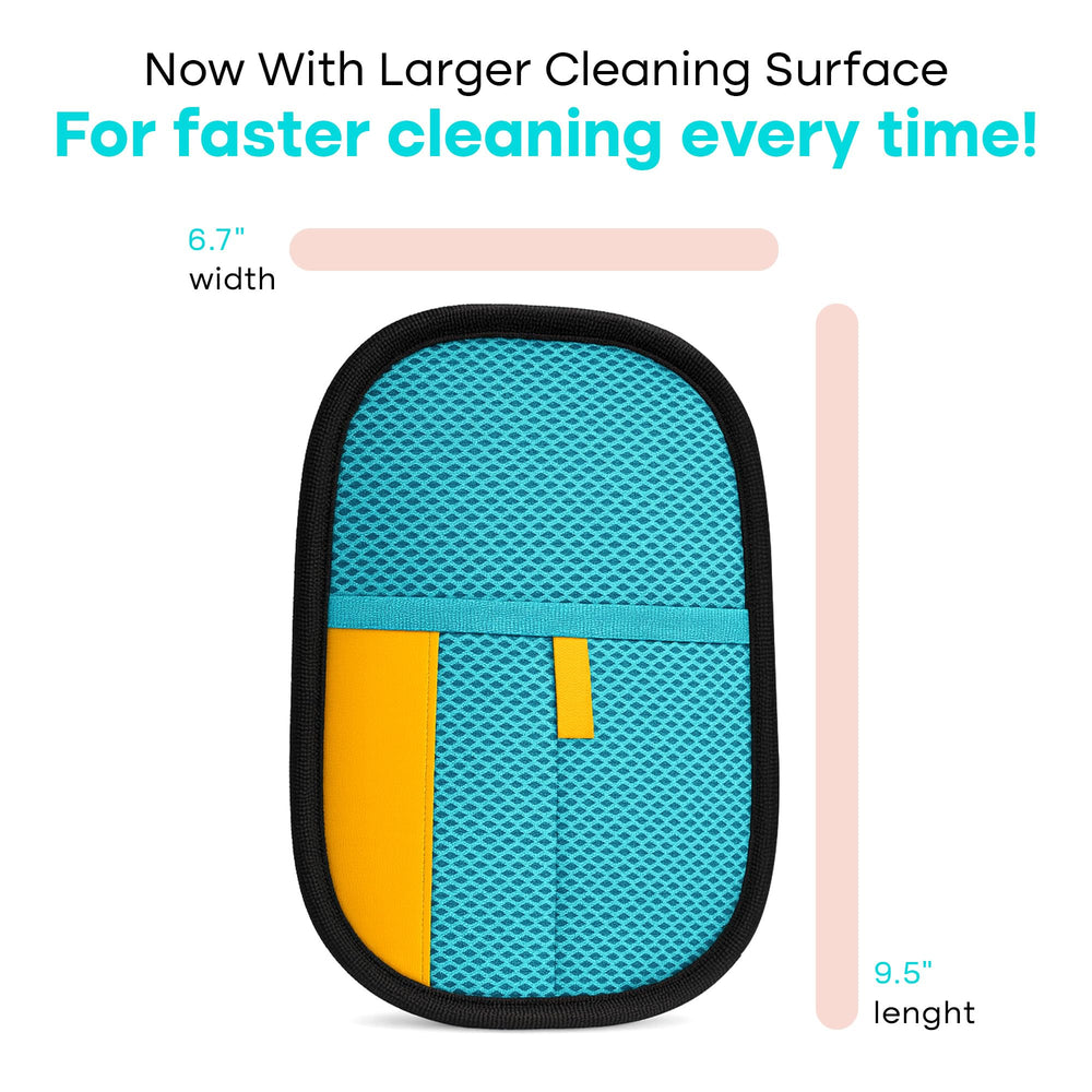 Uproot Clean glove arrives ready to use and store easily