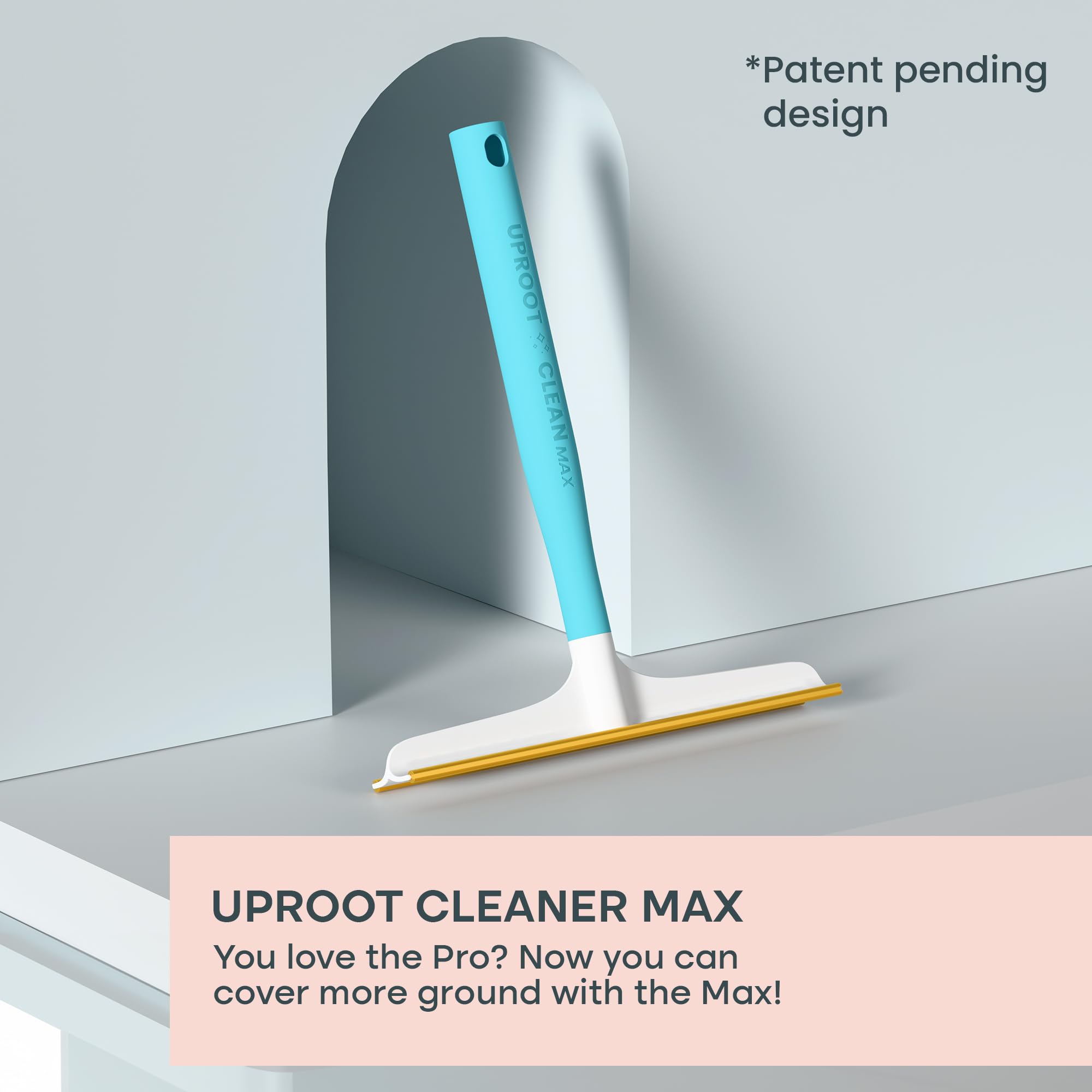 Uproot Clean Max dog hair remover no-battery design for mess-free on-the-go touchups