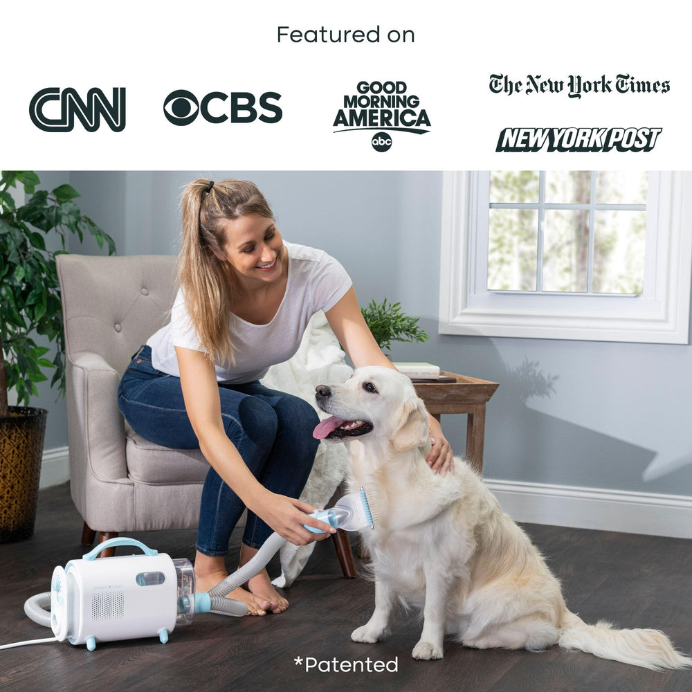 Uproot Clean Pet Groomer Vacuum Kit HEPA-filter system for cleaner air