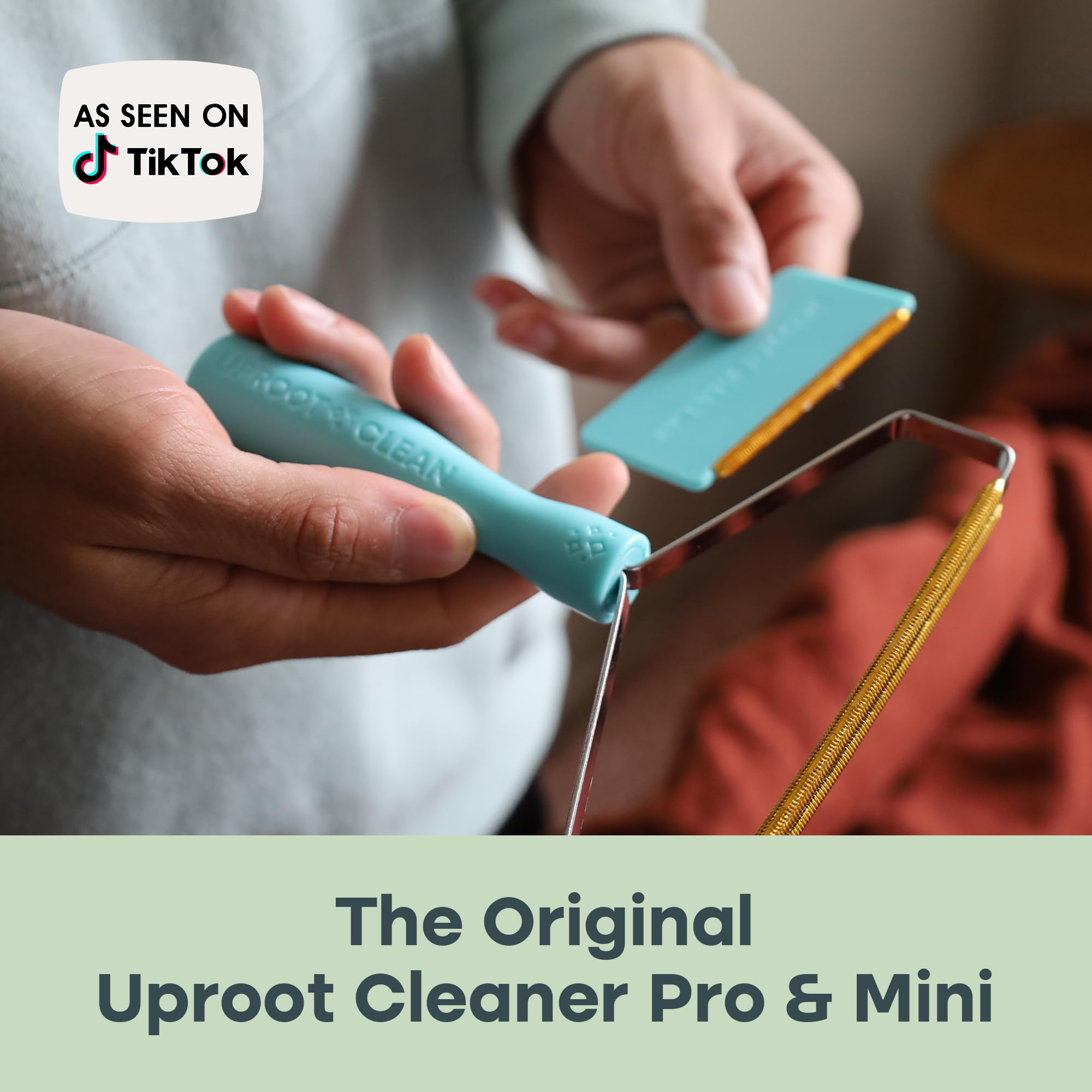 Uproot Clean Pro reusable design reduces waste with endless use.