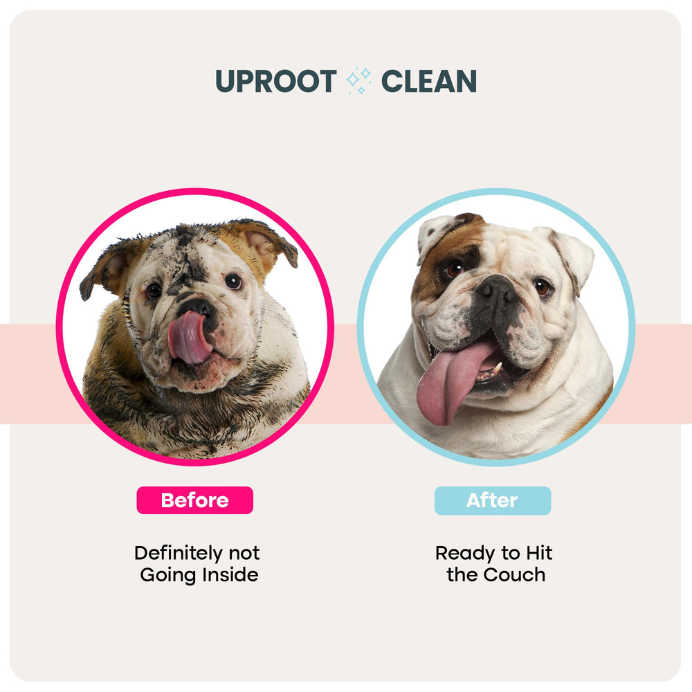 Uproot Clean QuickClean Gloves Pro extra thick texture enhances grip during cleanup