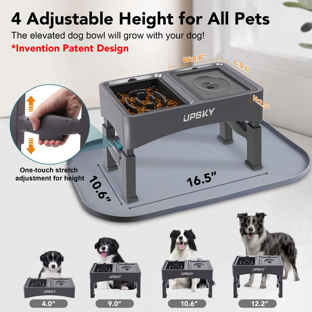 UPSKY slow-feeder bowl slows eating for mindful eating