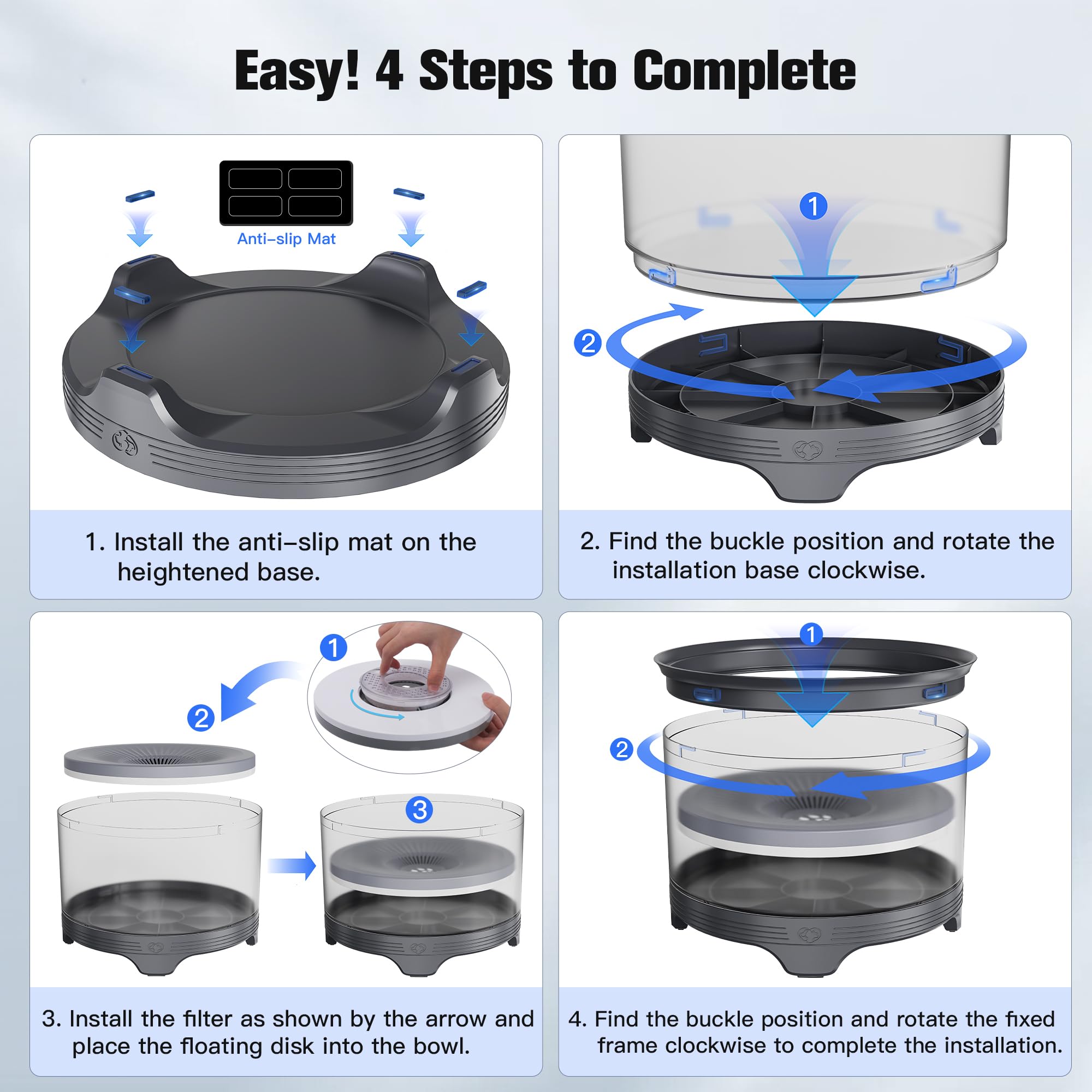 UPSKY easy-clean design with disassembly aids routine maintenance