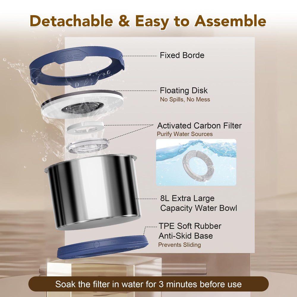 UPSKY 8L capacity suits multi-pet households and adventures.