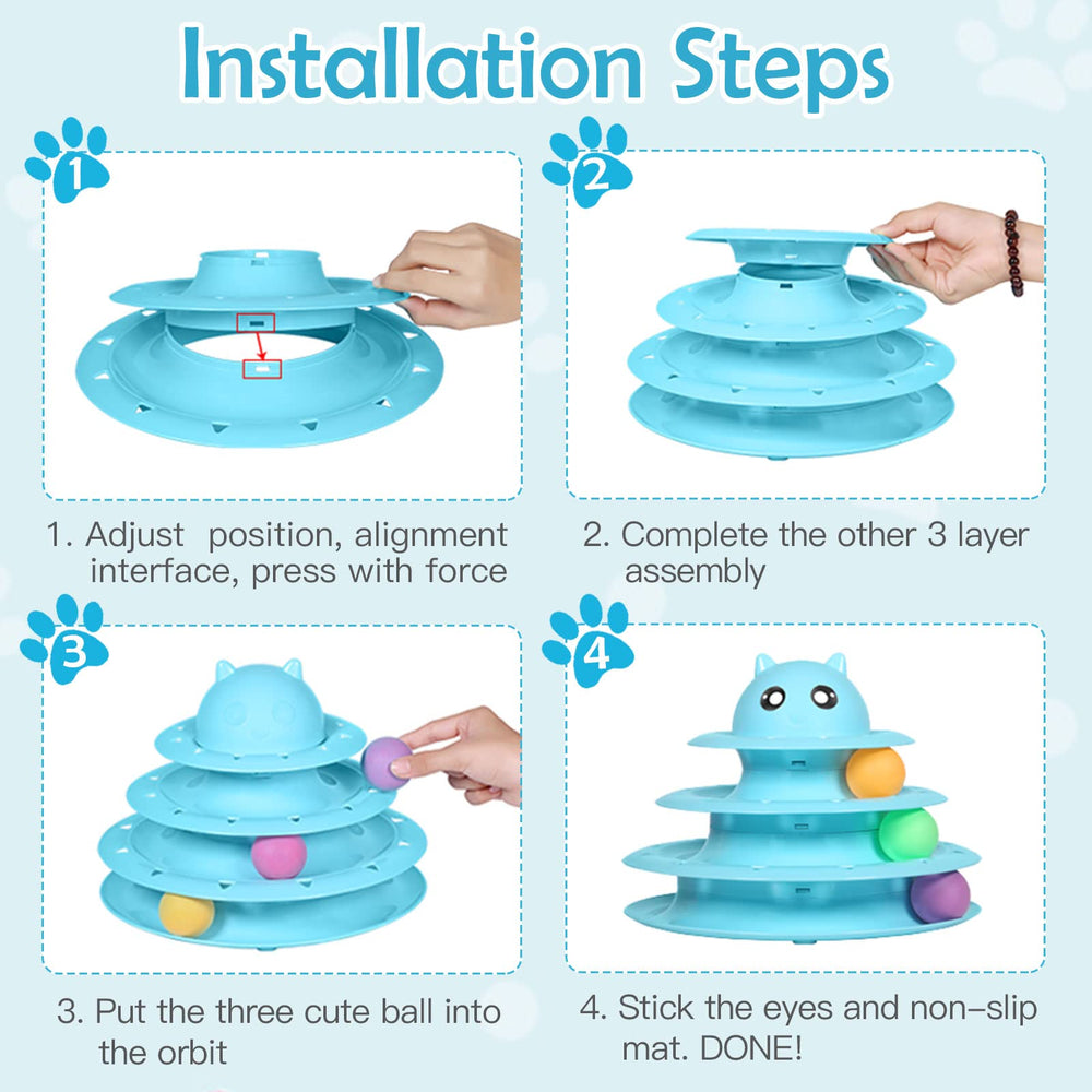 UPSKY interactive feather toy bright colors encourage active hunting-inspired play.