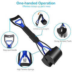 UPSKY Pooper Scooper made from sturdy ABS for durable yard cleanup