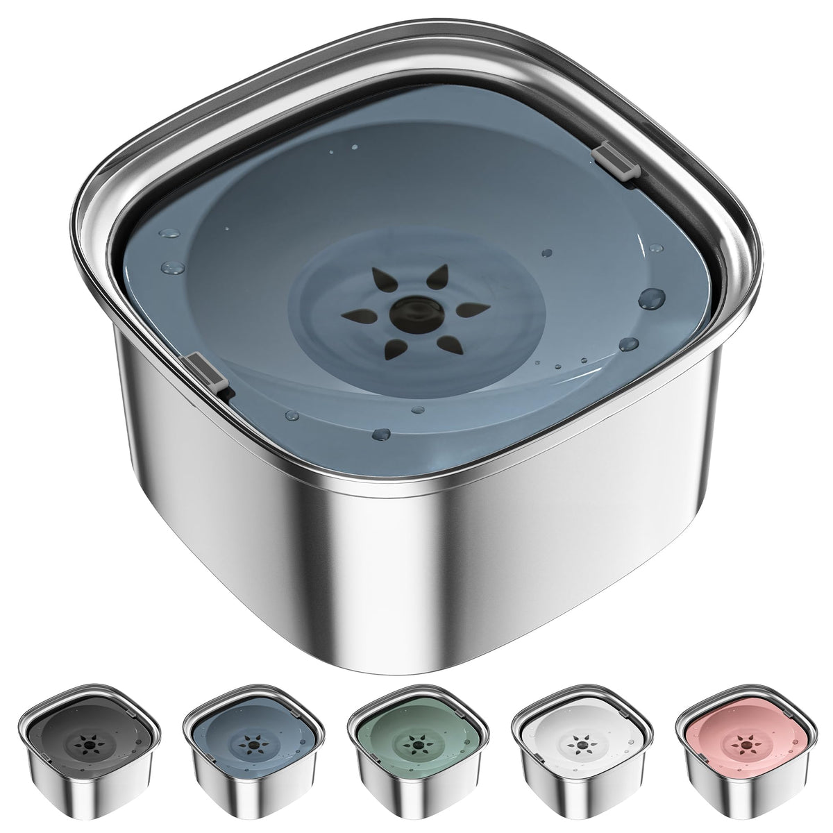 UPSKY 3L dog water bowl capacity keeps dogs hydrated on long walks.