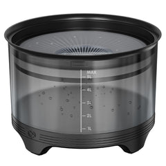 UPSKY 5.5L dog water bowl full capacity shown for large dogs and multi-pet households.