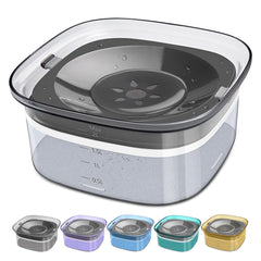 UPSKY 70oz dog water bowl capacity for long-lasting hydration