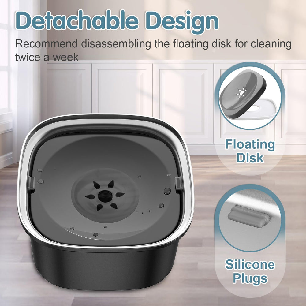 UPSKY cuenco con disco flotante lento para beber pausado