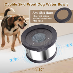 UPSKY anti-slip base keeps the bowl steady during play
