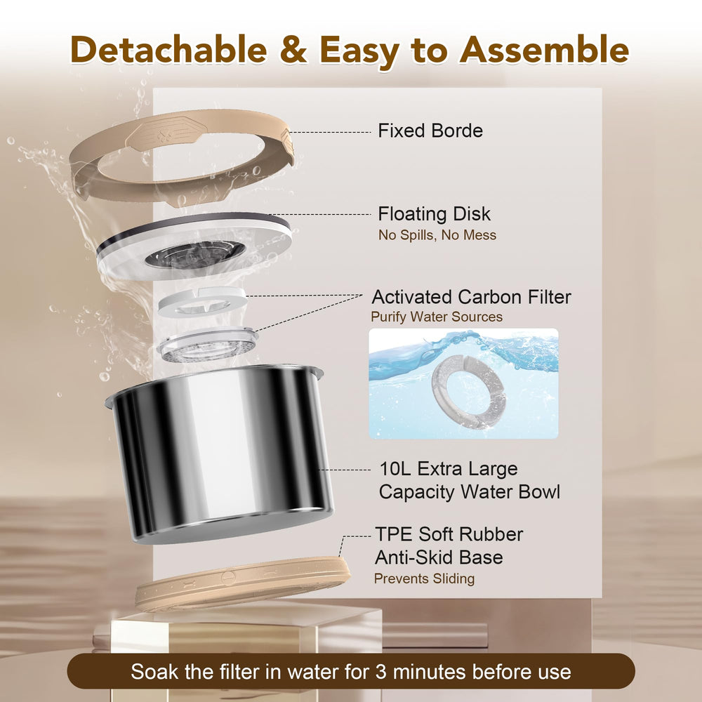 UPSKY stainless steel no-spill 10L design shows rust-resistant daily use