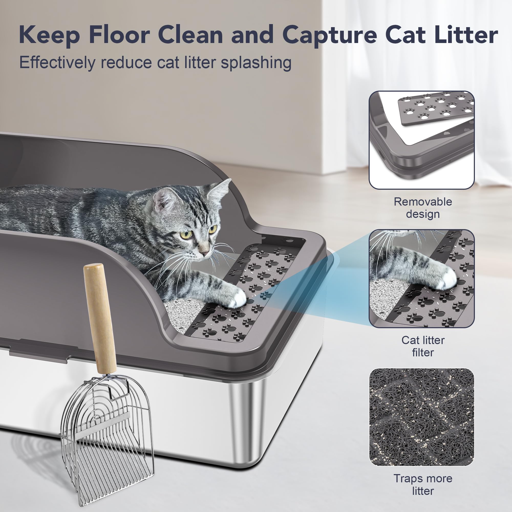 Upsky easy-clean surface reduces residue and speeds maintenance.