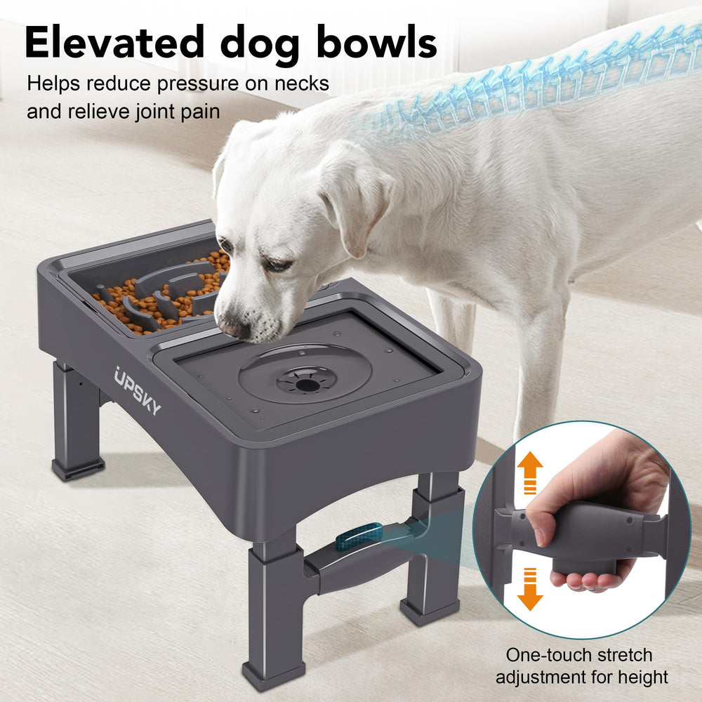 UpSky ergonomic feeding height supports comfortable dining posture.