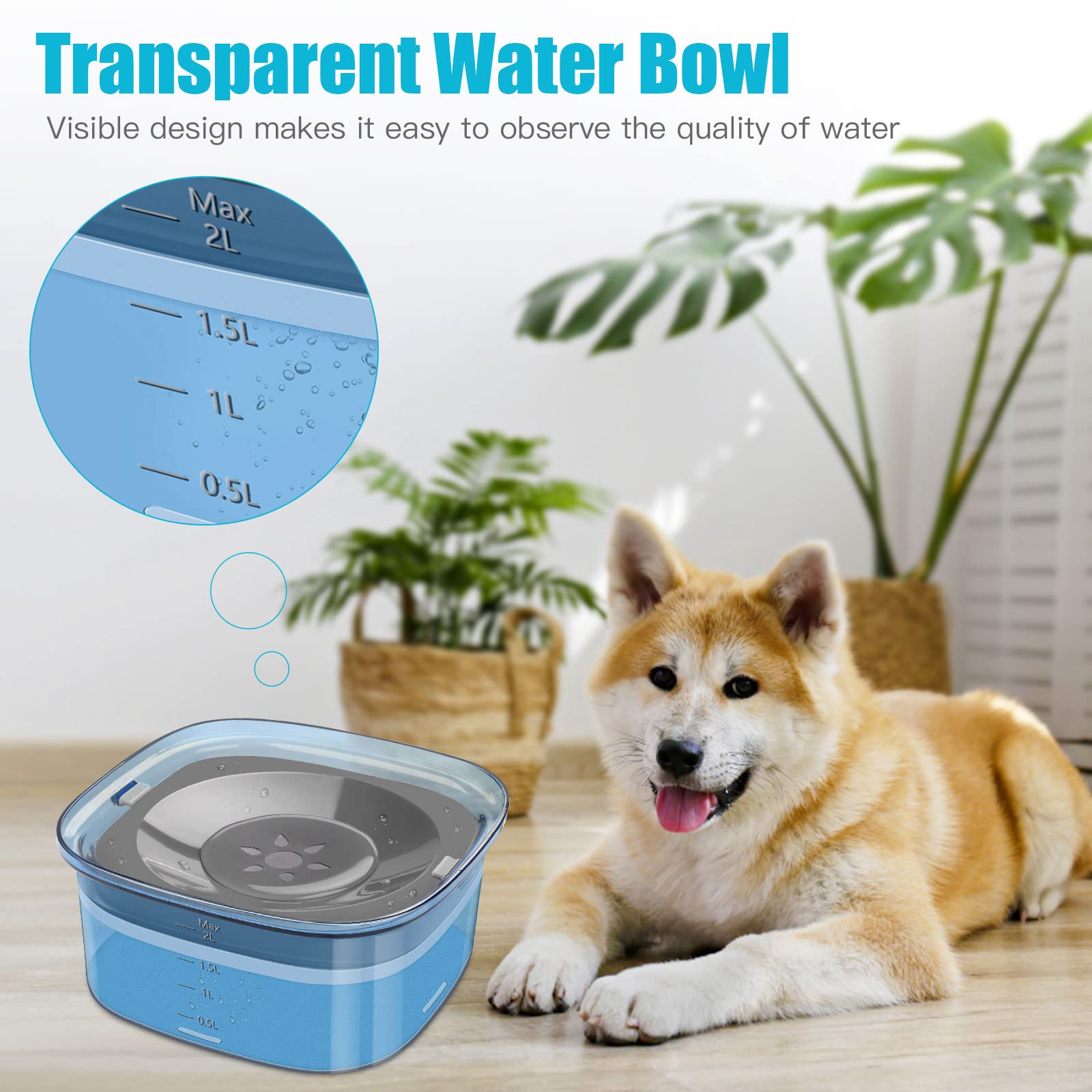 UPSKY slow drinking disk reduces rapid sipping and keeps water cleaner.