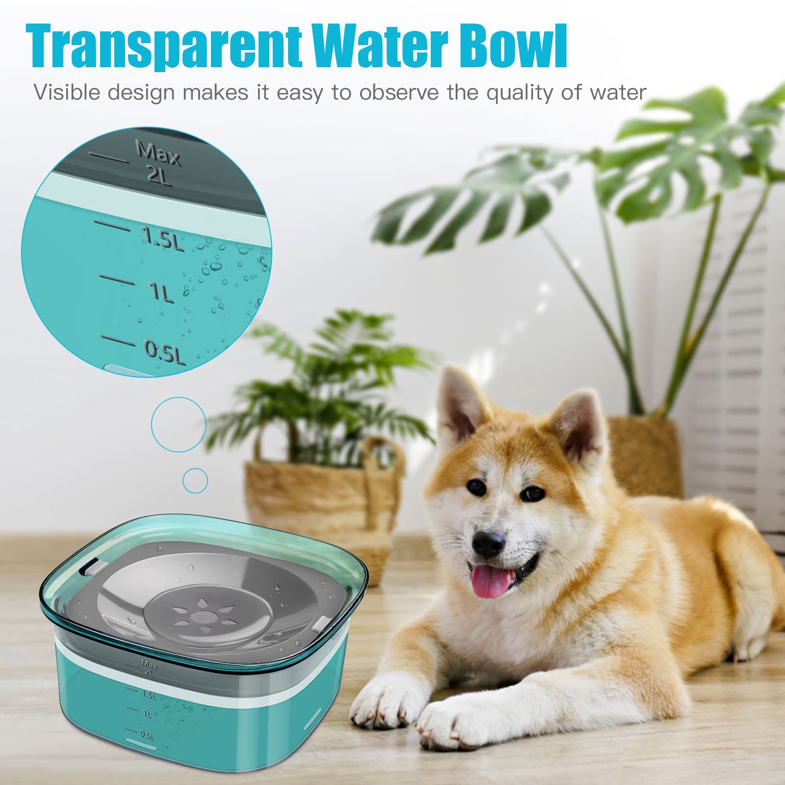 UpSky travel-friendly dog water bowl mounted for car journeys