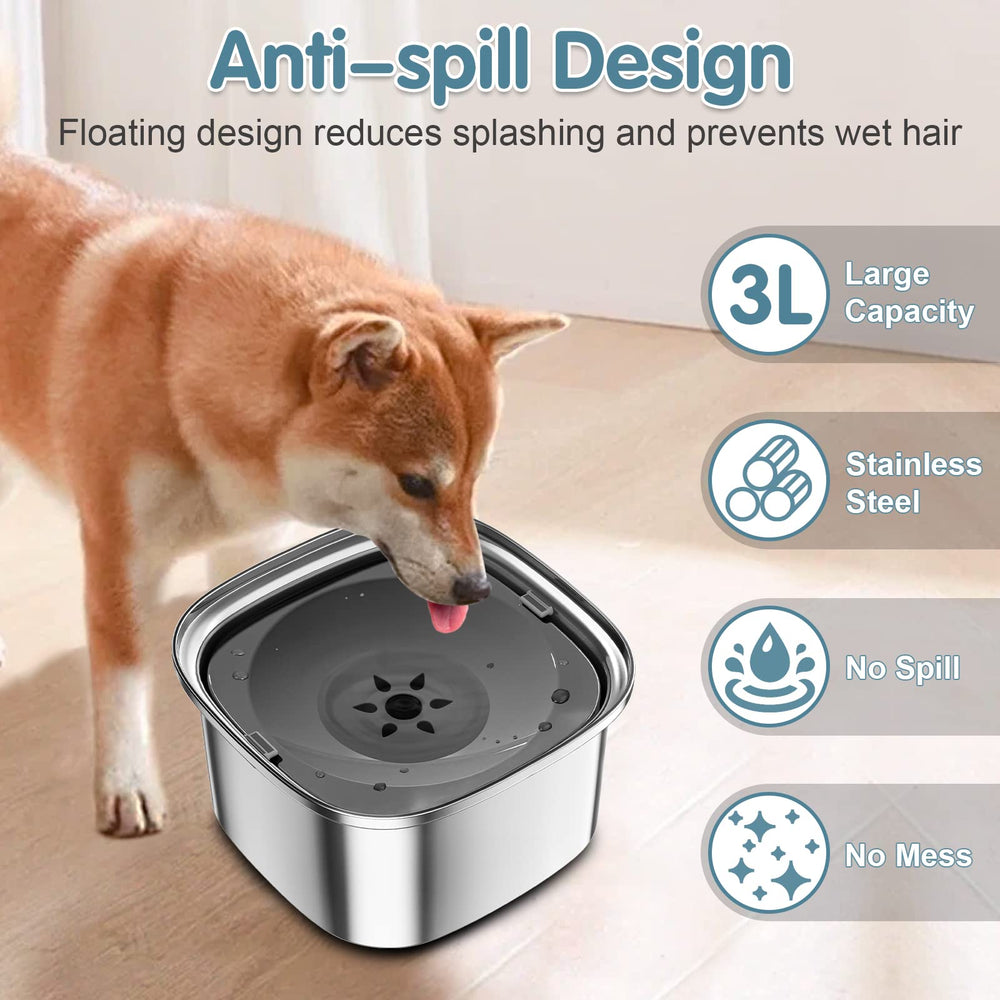 UPSKY travel-friendly water bowl fits vehicle cup holders and crates