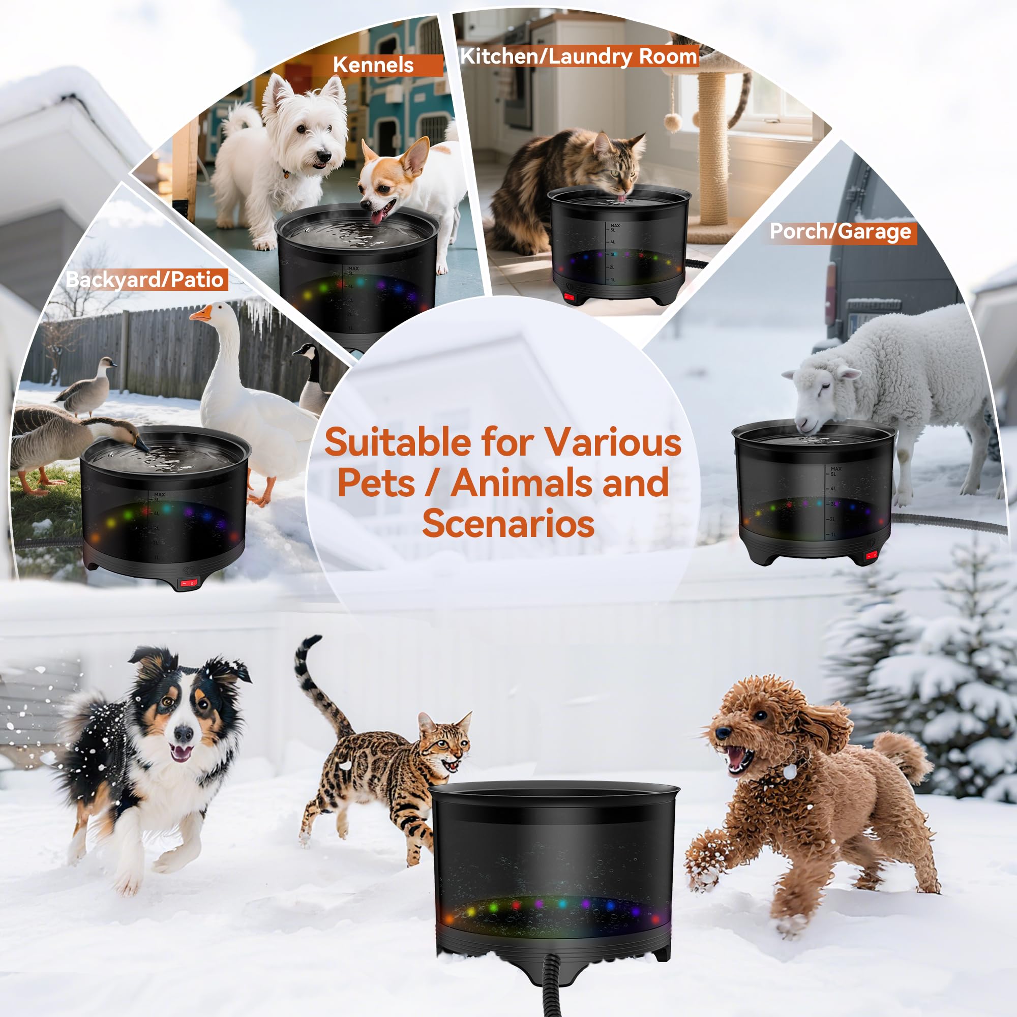 UPSKYPET easy maintenance tips for keeping water clean and safe