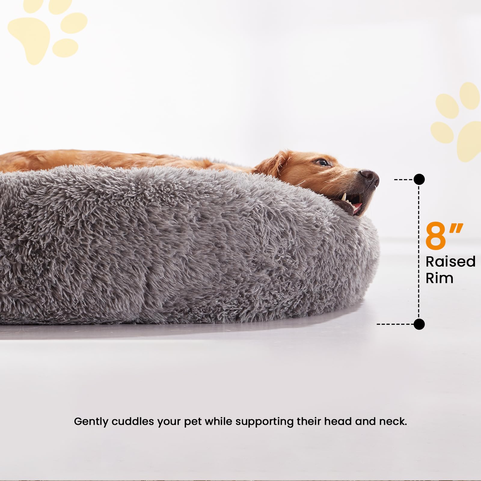 URGVANZ PET 36-inch bed ideal for large dogs up to 80lbs