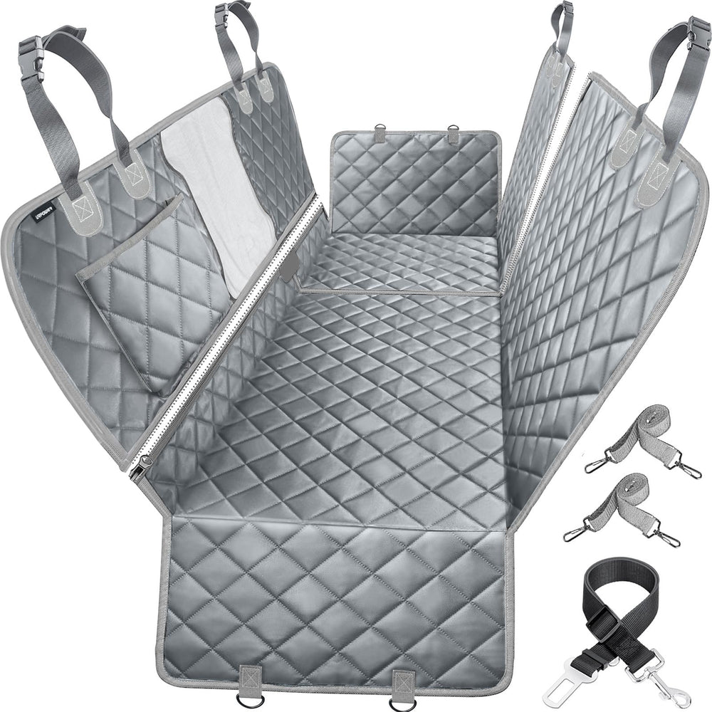 URPOWER 6-in-1 backseat hammock for easy pet comfort and car protection