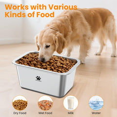 URPOWER anti-slip mat keeps bowls steady and floors protected during meals