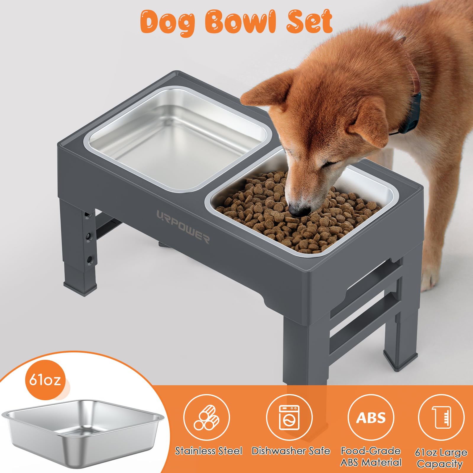 URPOWER anti-slip pads keep bowls stable during meals