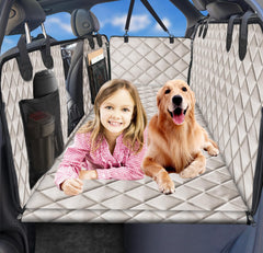 URPOWER back seat extender wide view shows extra space for two dogs on trips