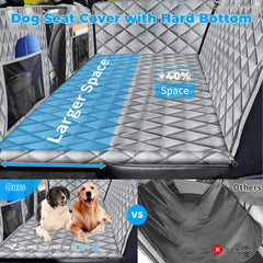 URPOWER dog car bed with soft 35D sponge supporting joints on long trips